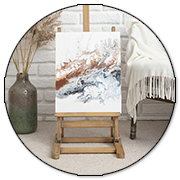 top view decorative christmas elements with card arrangement